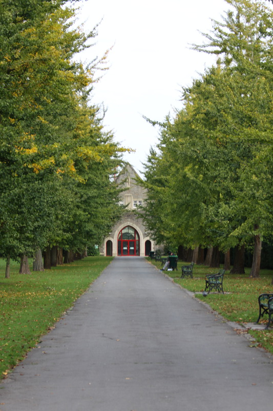 A church in Bute Park