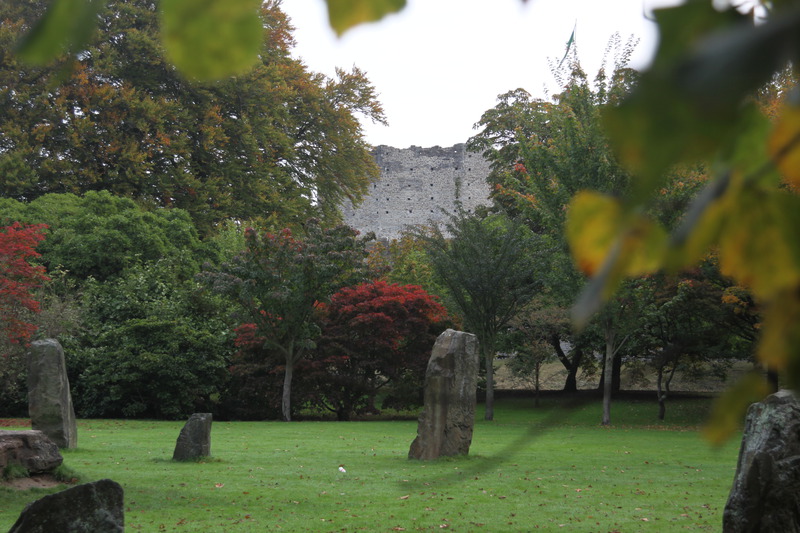 Standing stones in Bute Park