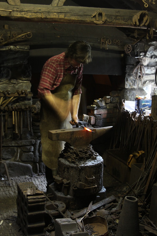 Blacksmith at St Fagans