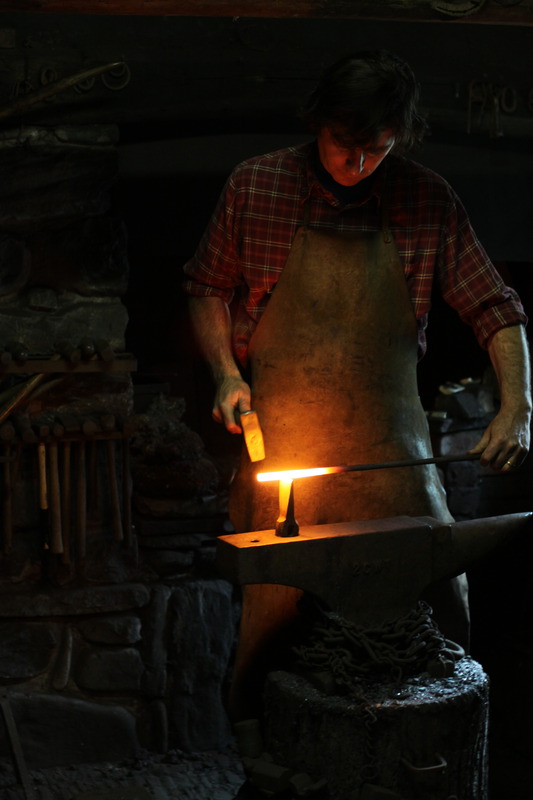 Blacksmith at St Fagans