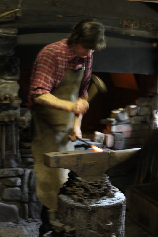 Blacksmith at St Fagans