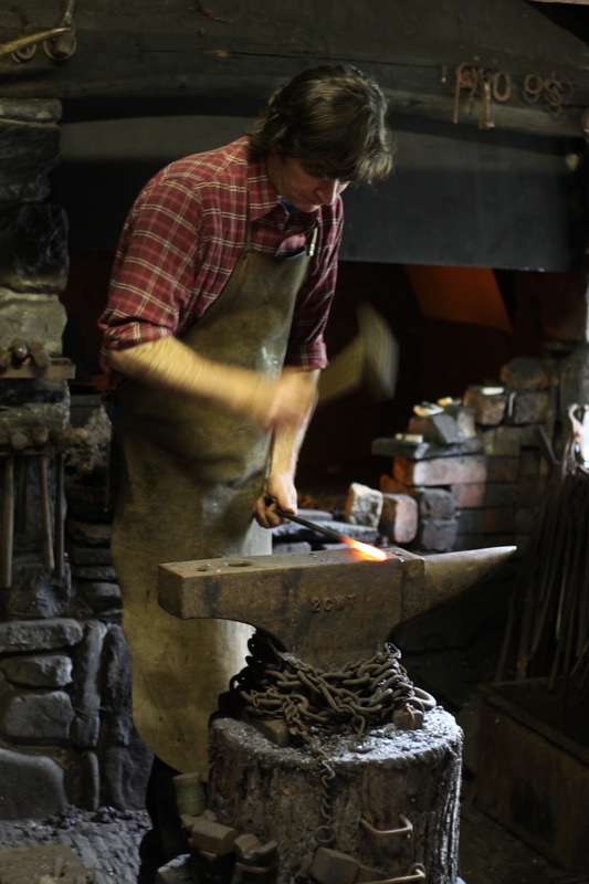 Blacksmith at St Fagans