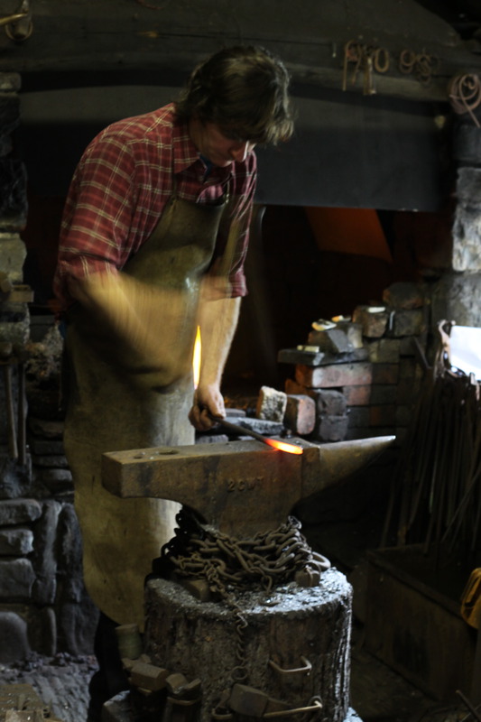 Blacksmith at St Fagans