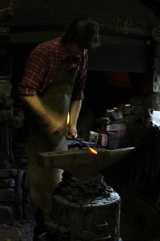 Blacksmith at St Fagans