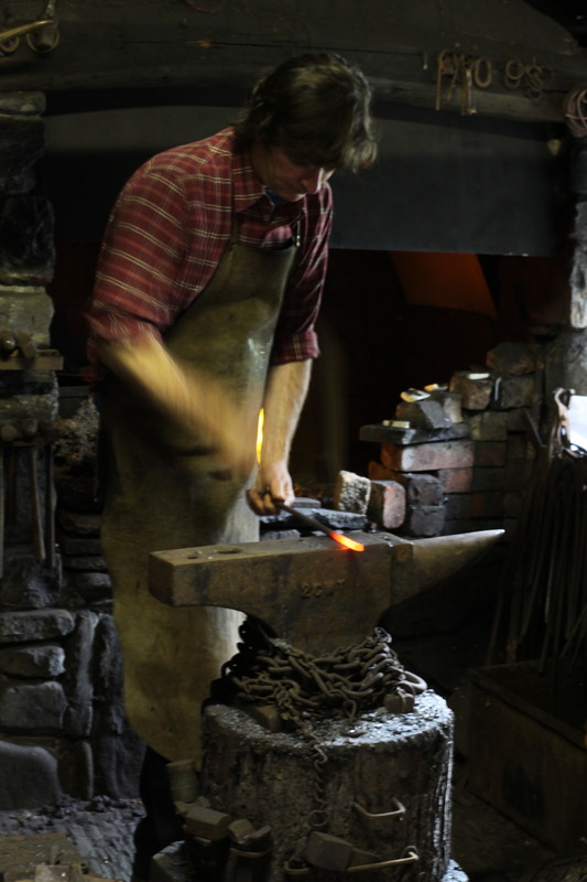 Blacksmith at St Fagans